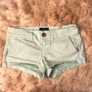 American eagle turquoise shorts